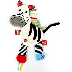 Vital Innovations LL-FR14051 Label knuffeldoek Zebra wit