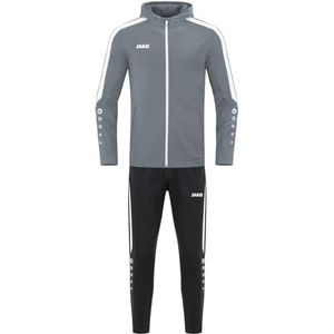 JAKO Trainingspak voor kinderen, uniseks, polyester Power met capuchon, steengrijs, 164