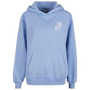 Miss Tee Sweat à capuche pour femme, 70% coton, 30% polyester, bleu poudré, M, Bleu poudré, M