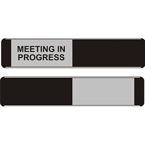 Seco Schuifgordijn ""Meeting In Progress"", aluminium, PVC, 255 mm x 52 mm
