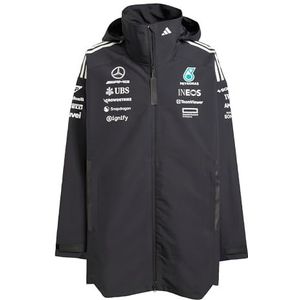 adidas Homme MERCEDES - AMG PETRONAS FORMULA ONE TEAM TEAM MYSHELTER MEN, black/white, L