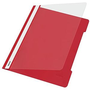 Esselte-Leitz Ordner standaard DIN A4, lang opschriftoppervlak, PVC, rood