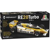 1:12 Italeri 4707 Renault RE 20 Turbo Plastic Modelbouwpakket