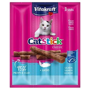 Vitakraft 20 stuks kattensnacks - zalmstick MSC