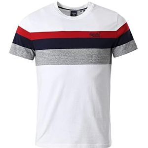 Superdry OL Classic Yd Stripe tee Chemise pour homme, Optique, XXL