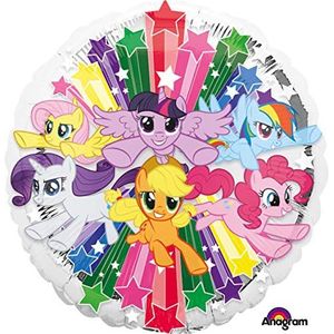 Anagram - Folieballon standaard 42 cm My Little Pony Gang, meerkleurig, 7A3490201