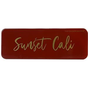 Essentials Sunset in Cali - professioneel make-uppalet - 12 Cali-geïnspireerde oogschaduw - set voor meisjes, tieners en vrouwen