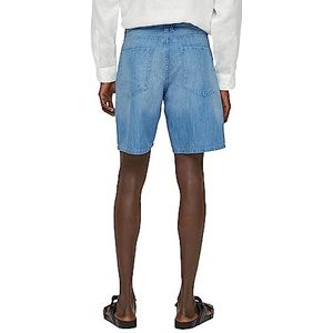 s.Oliver 2132108 Jeansshort voor heren, casual fit, Blauw 55y4