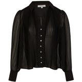 Morgan 242-cplia Damesblouse, zwart.
