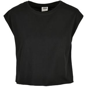 Urban Classics dames organisch shirt, zwart.