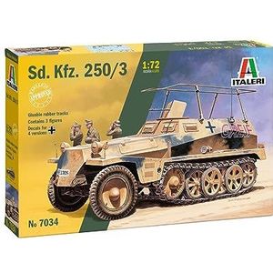 Italeri - I7034 - Model - Assault Tanks - SD KFZ 250/3 - Schaal 1:72