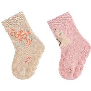 Sterntaler Abs Krabbelsokken Dp Schnecke Kruipsokken ABS DP slak meisje, Beige