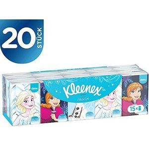 Kleenex Disney zakdoeken voor kinderen, motief: Marvel en de ijskoningin, 15 x 20 x 7 stuks