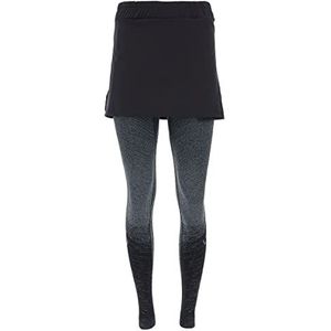 UYN Dames Running Exceleration 2-in-1 broek, zwart, L