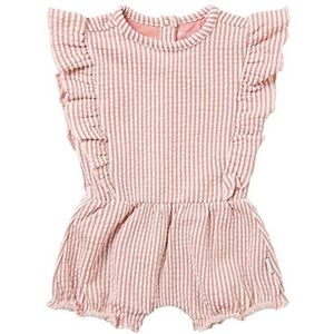 Noppies Nixa Jumpsuit voor meisjes, gestreept, overall voor babymeisjes, Roze Dawn - N026