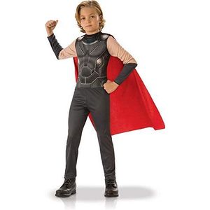 Rubie's - Officieel klassiek kostuum – Thor, kinderen, I-640931L, maat L, 7 tot 8 jaar