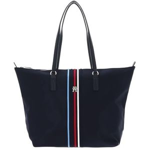 Tommy Hilfiger Poppy Tote Corp POPPY TOTE CORP dames, Ruimte Blauw, Casual