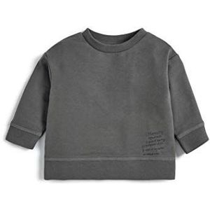 Mamas and Papas Welcome to The World Uniseks Baby Sweatshirt met capuchon, grijs (9), 3-6 maanden, grijs (Grey 9)