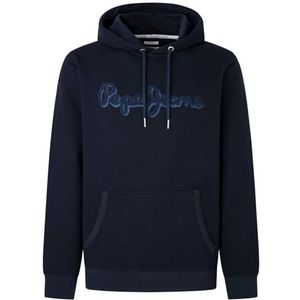 Pepe Jeans Ryan Hoodie LS-sweatshirts voor dames, Blauw (Dulwich).