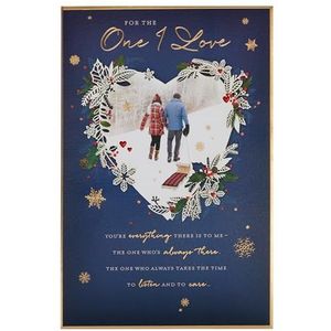 UK Greetings Carte de Noël pour la personne que j'aime – Motif sentimental