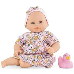 Corolle - Mijn eerste babypop, Calypso, met badspeelgoed, 30 cm, vanaf 18 maanden, 9000100680
