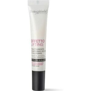 Bottega Verde, Lifting-effect, anti-eta-oog- en ooglidbehandeling, direct lifting-effect*, met hyaluronzuur, keramiek en lotus-bloesem-extract (15 ml)