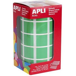 APLI Kids - Rubberen rol vierkant 20,0 mm, groen