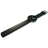 Rosendahl Timepieces - 43361 – uniseks horloge – kwarts analoog – armband van siliconen, zwart, zwart/zwart, riem, zwart/zwart, riem