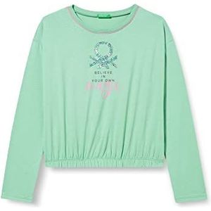United Colors of Benetton borstvoeding tuniek voor meisjes, jadegroen 25a