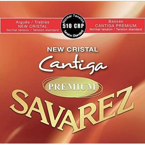 Savarez Snaren klassieke gitaar New Cristal Cantiga Premium spel 510CRP normale spanning