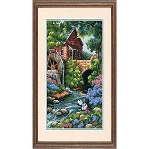 Dimensions Chalet DE Old Moulin, canvas, meerkleurig, 12 x 16 (30 x 41 cm)