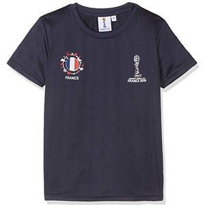 FIFA WK voetbal 2019 Féminine Frankrijk T-shirt voor jongens, Blauw