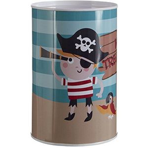 Premier Housewares Spaarpot Piraat, meerkleurig, 10 x 10 x 15 cm 1411332