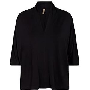 SOYACONCEPT Damesblouse, zwart.