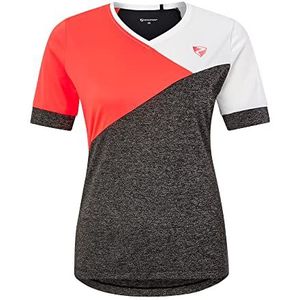 Ziener Nevina T-shirt voor dames, zwart, maat 34, zwart.