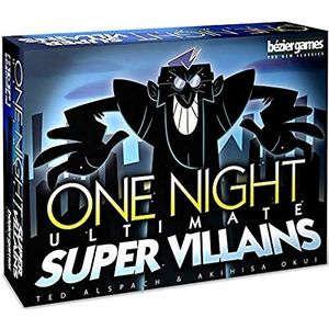 Bezier Games BEZ00031 One Night Ultimate Super Villains, meerkleurig