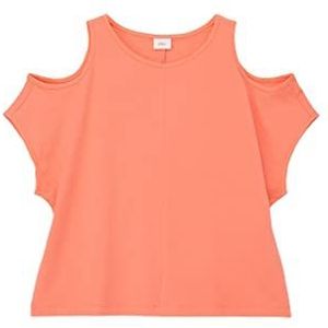 s.Oliver 2128026 T-shirt met korte mouwen Meisjes, Oranje