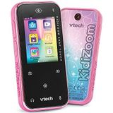 VTech - KidiZoom Snap Touch roze, draagbare digitale camera, foto, selfie, video, kleurentouchscreen, mp3-speler, bluetooth, cadeau voor kinderen en jongeren van 6 jaar tot 13 jaar - inhoud in het