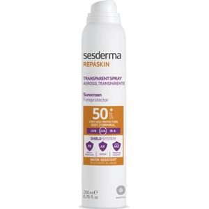 Fotoportector SPF 50+ Corporal Aerosol Transparant, 200 ml