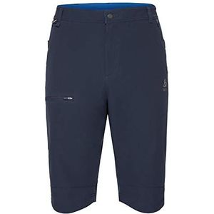 Odlo Saikai Ceramicool herenshorts, Navy Blauw