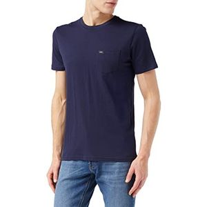 Lee T-shirt voor heren, Navy Blauw