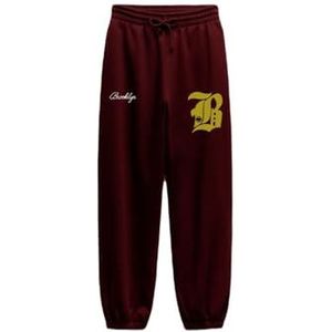 AMERICAN COLLEGE USA Jogging Pantalon de survêtement Homme, Burgundy, L