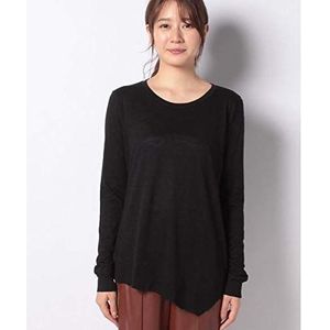 Sisley Sweater L/S T-shirt dames, zwart 100, L, Nero 100
