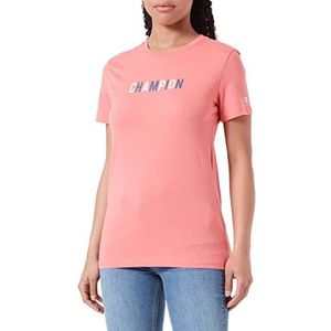 Champion Light Cotton Jersey 150 g T-shirt voor dames, Roze