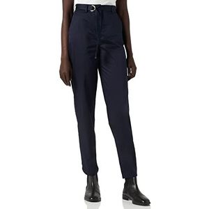 Tommy Hilfiger Cotton Sateen Tapered Chino Pant Damesbroek, Desert Sky, 32W, Desert Sky