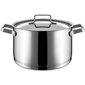 Pujadas Centimeter steelpan met deksel, 28 cm