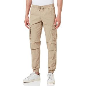 JACK & JONES Jpstkane Jjnoah Ana Noos Cuffed Jogger Joggingbroek voor heren, Twill