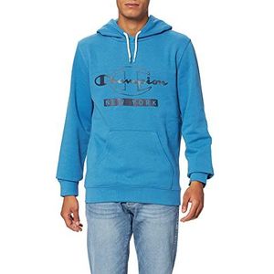 Champion Graphic Shop Authentic capuchontrui voor heren, Lichtblauw