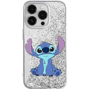 ERT GROUP Mobiele telefoonhoes voor Apple iPhone 14 Pro Max, origineel en officieel gelicentieerd Disney-motief Stitch 006, met glitteroverloop-effect