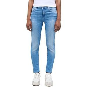 Mustang Style Shelby Skinny Jeans voor dames, middenblauw 402, 27W / 34L, middenblauw 402